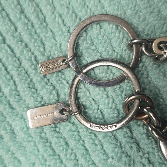 Coach Silver Metal Purse Charm Set - Picture 5 of 6